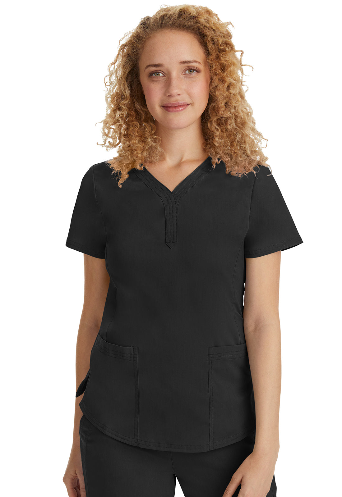 Healing Hands Purple Label 2167 Jane Women’s Y-Neck Scrub Top 🏥