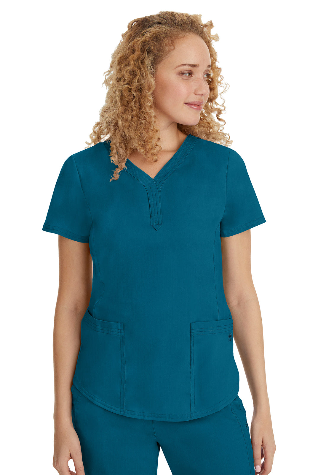 Healing Hands Purple Label 2167 Jane Women’s Y-Neck Scrub Top 🏥