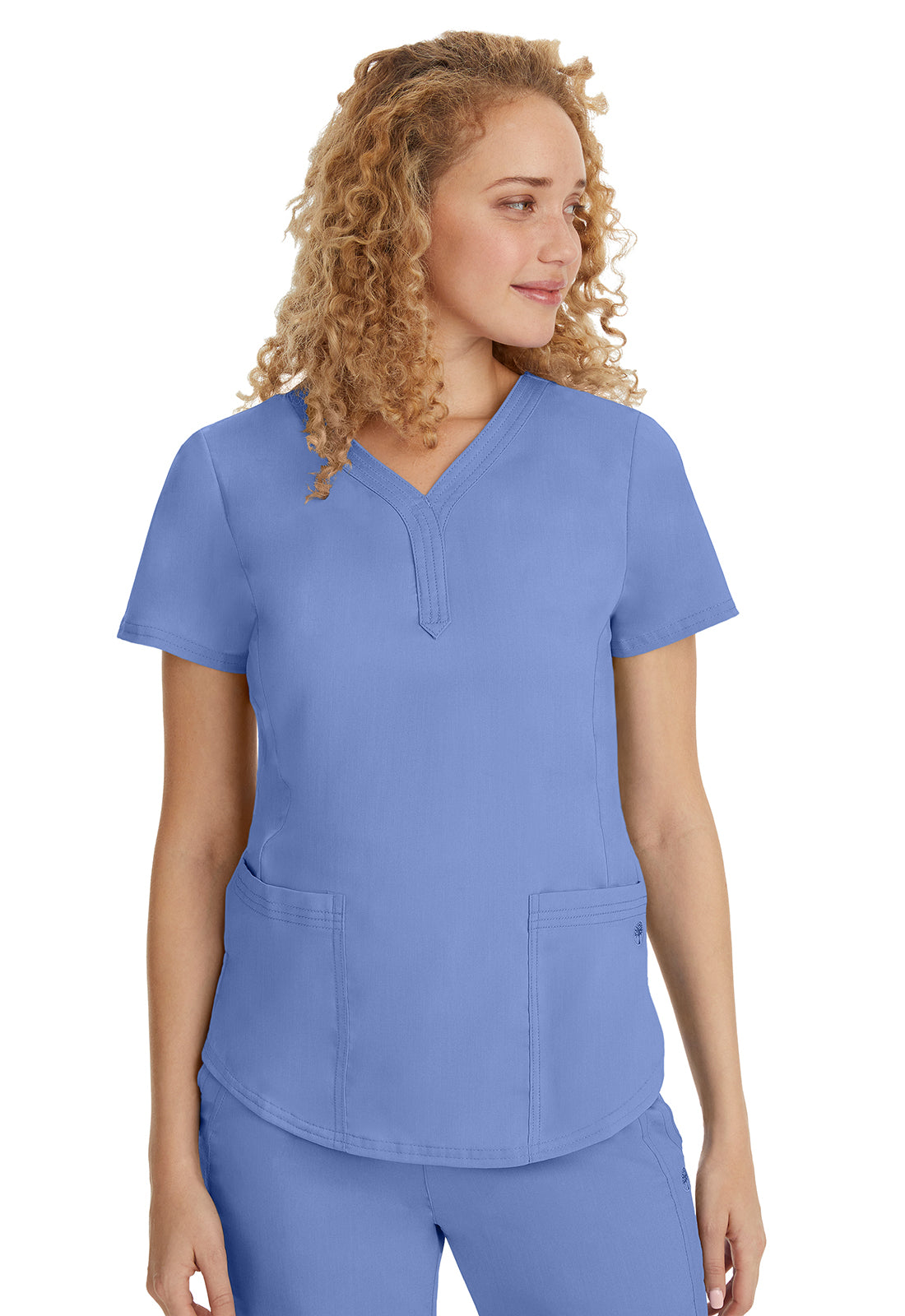 Healing Hands Purple Label 2167 Jane Women’s Y-Neck Scrub Top 🏥