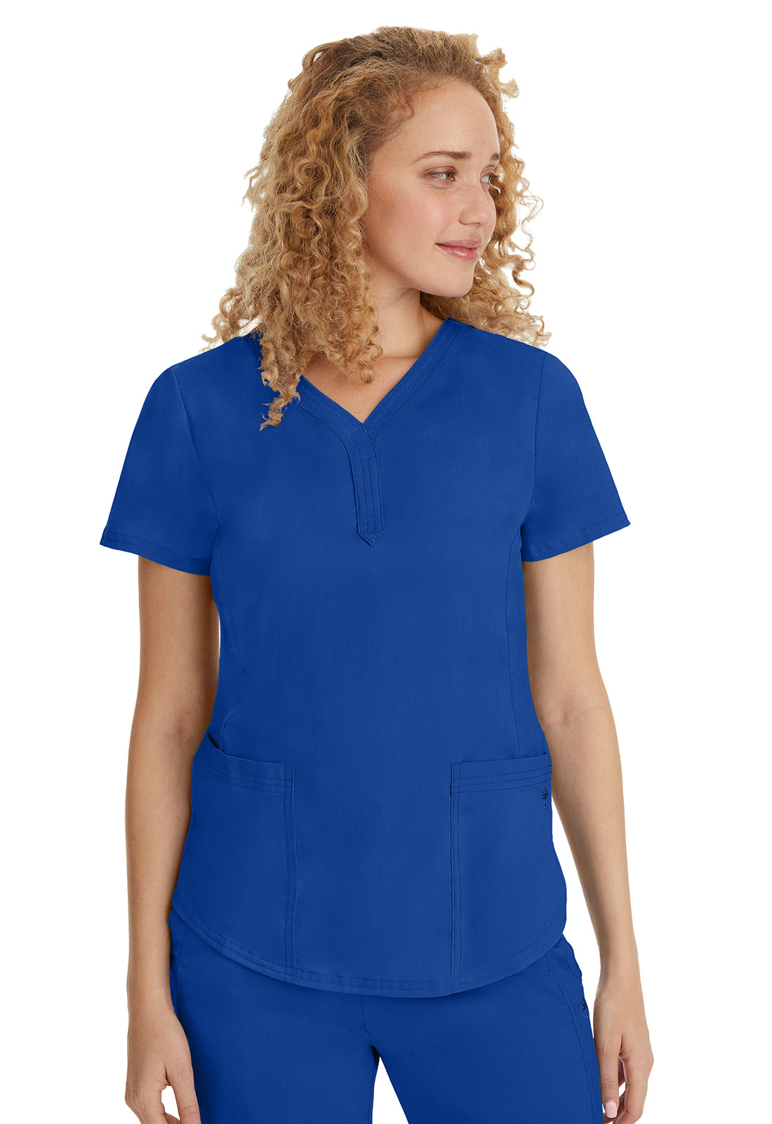 Healing Hands Purple Label 2167 Jane Women’s Y-Neck Scrub Top 🏥