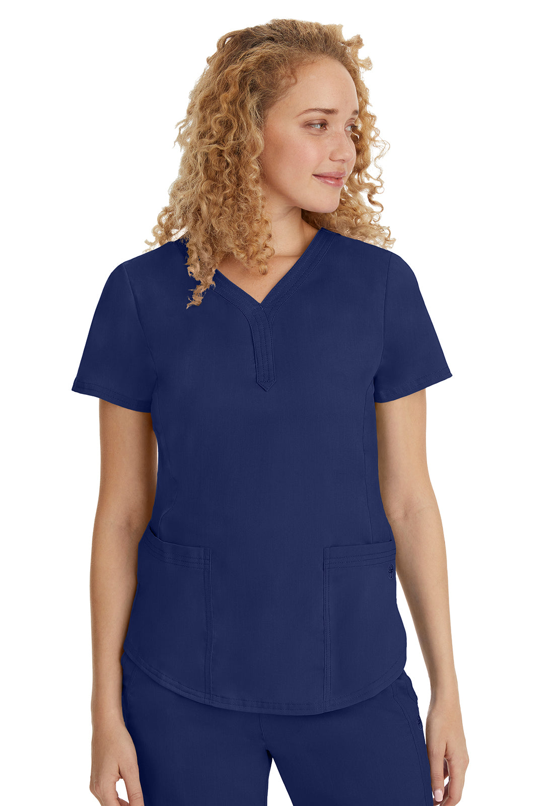 Healing Hands Purple Label 2167 Jane Women’s Y-Neck Scrub Top 🏥