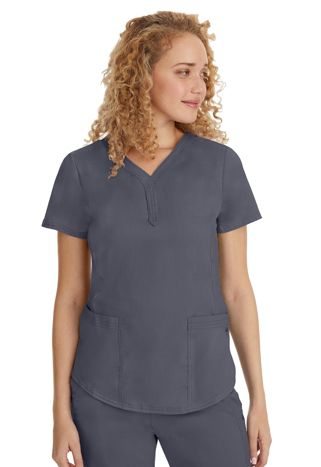 Healing Hands Purple Label 2167 Jane Women’s Y-Neck Scrub Top 🏥