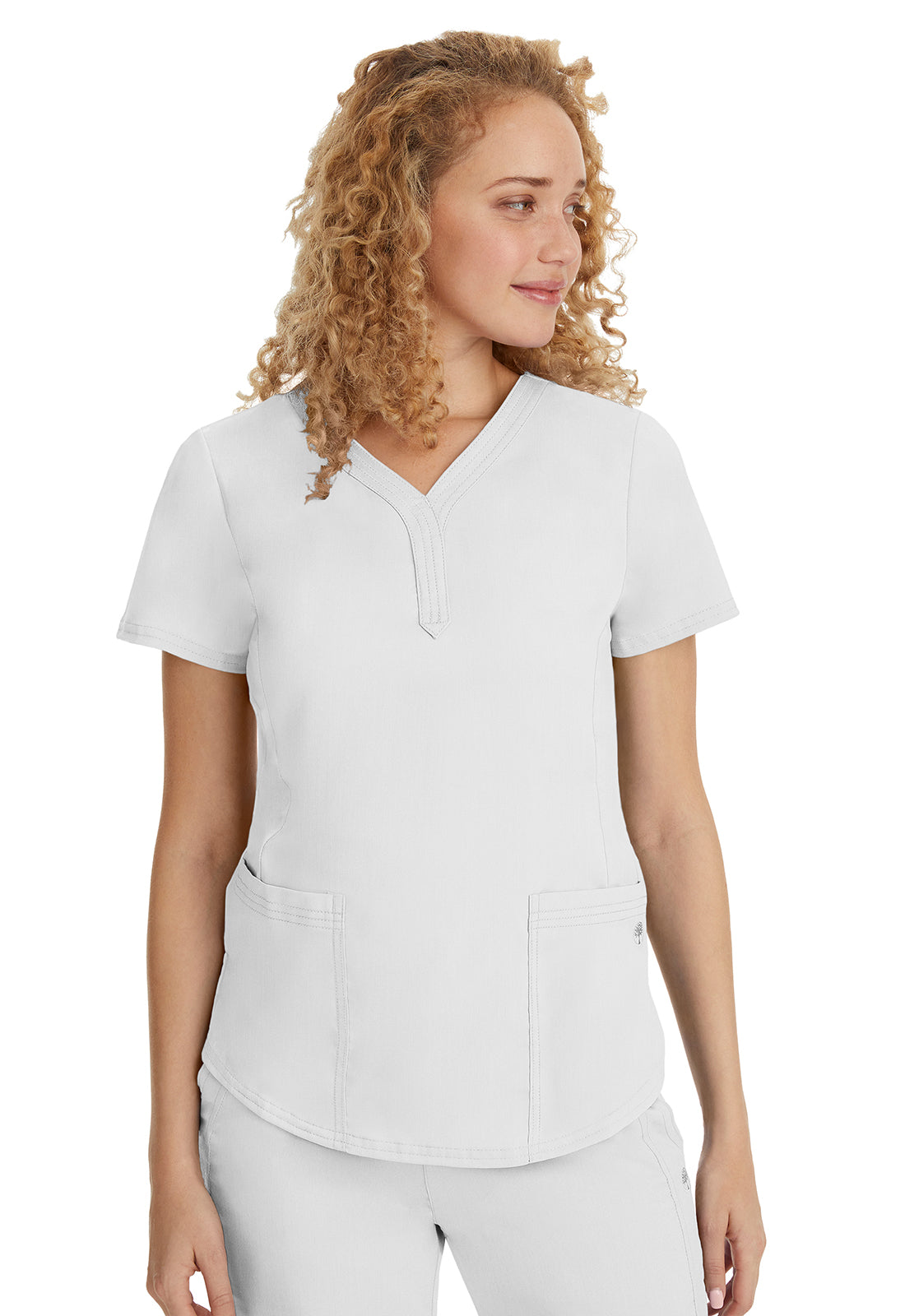 Healing Hands Purple Label 2167 Jane Women’s Y-Neck Scrub Top 🏥