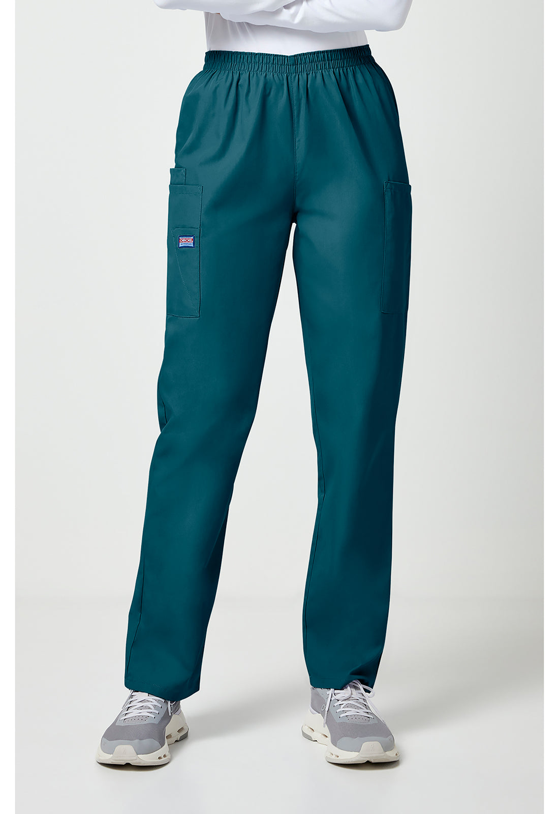 🧪 Cherokee Workwear Originals 4200 Unisex Pull-On Cargo Scrub Pant