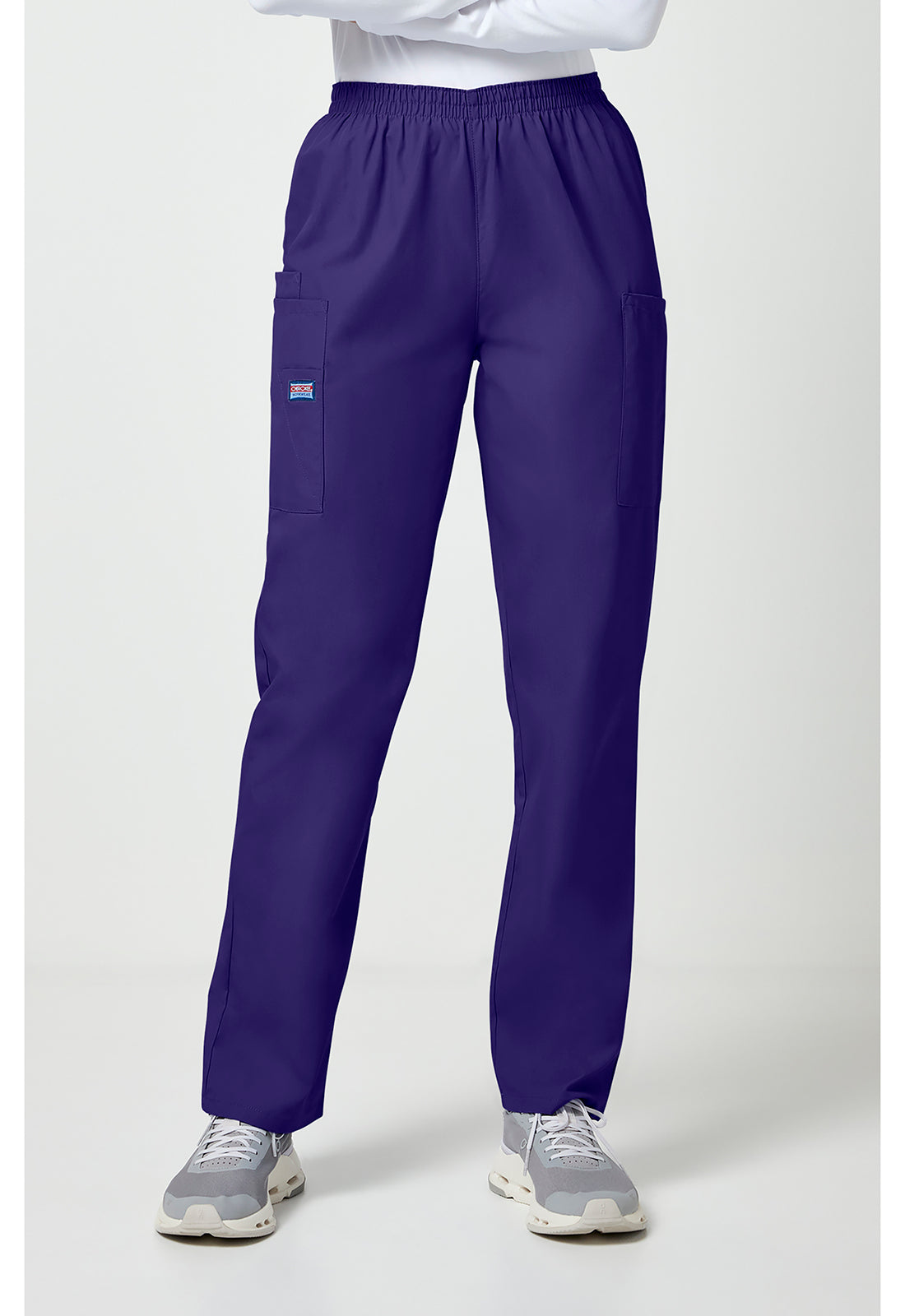 🧪 Cherokee Workwear Originals 4200 Unisex Pull-On Cargo Scrub Pant