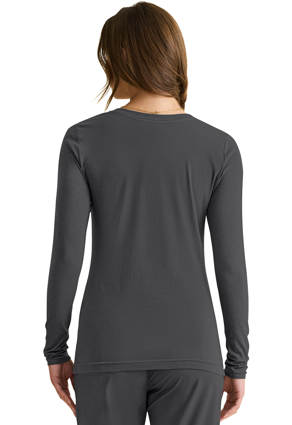 Healing Hands Women's Underscrub Soft Knit Melissa Longsleeve Scrub Tee with Breathable & Easy Care Fabric 5047