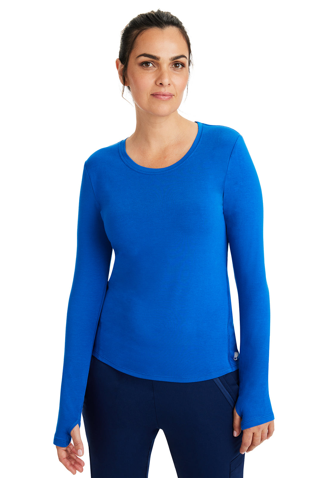 Healing Hands 5051 Women’s Long Sleeve Knit Underscrub – Mackenzie Stretch Tee