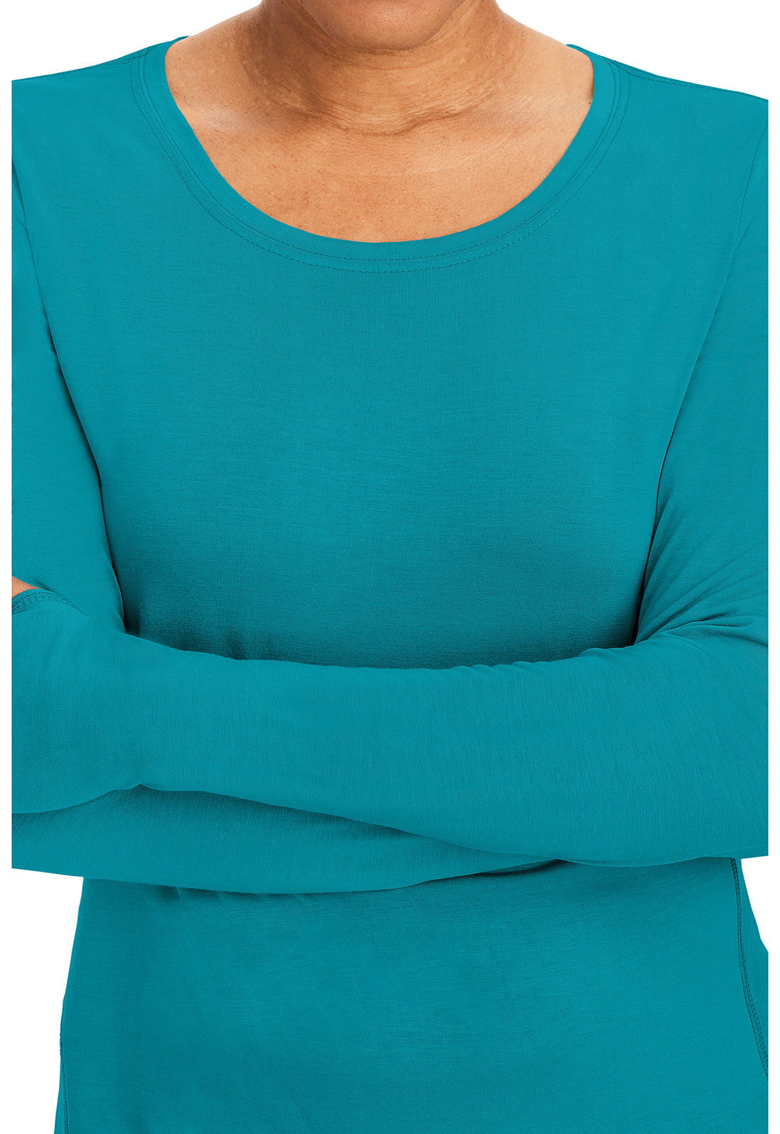 Healing Hands 5051 Women’s Long Sleeve Knit Underscrub – Mackenzie Stretch Tee