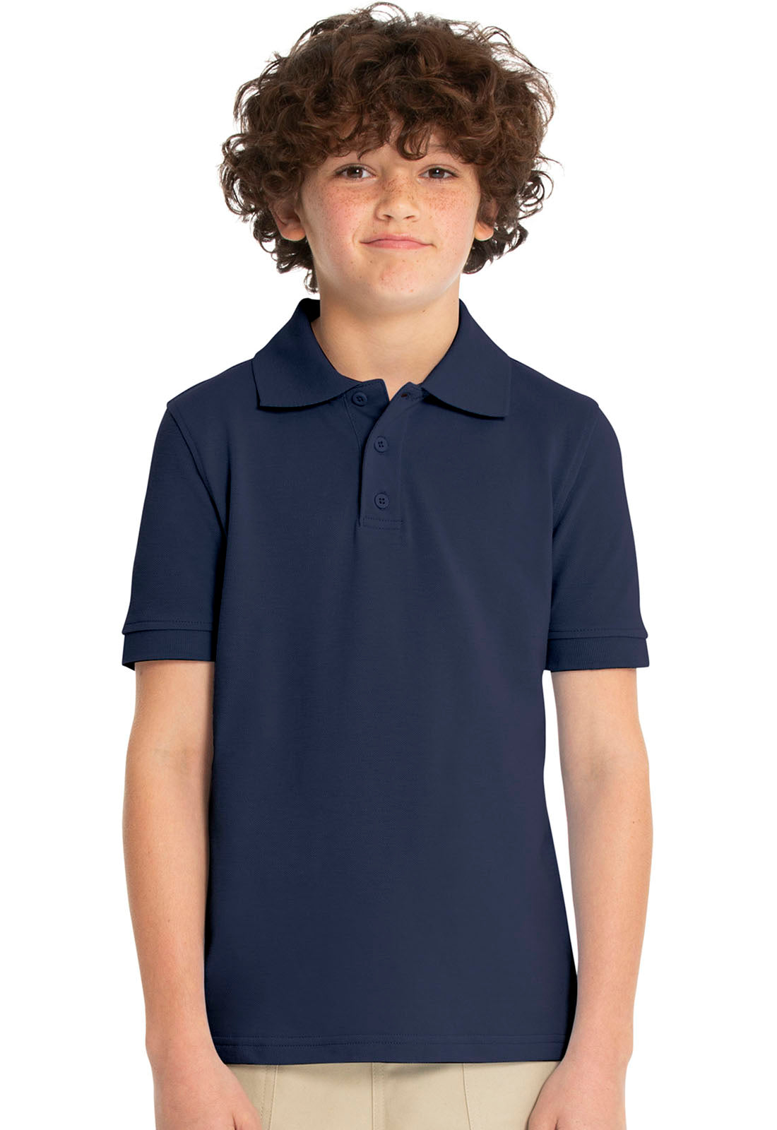Real School Short Sleeve Pique Polo 68112