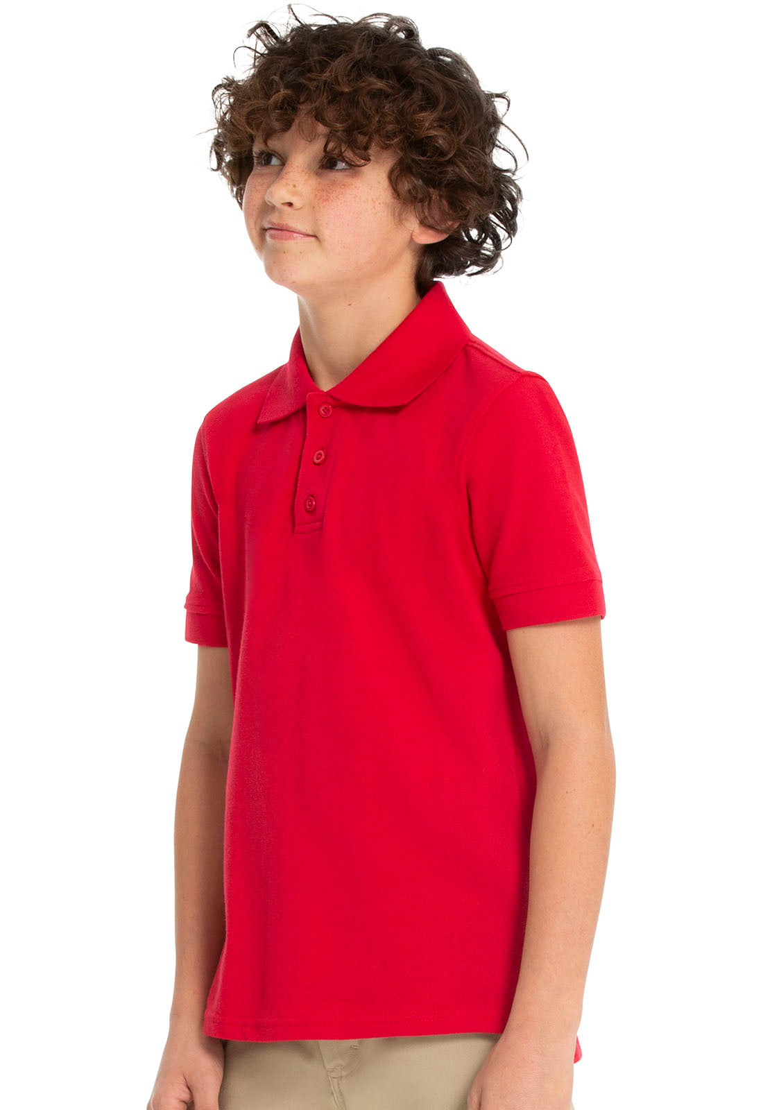 Real School Short Sleeve Pique Polo 68112