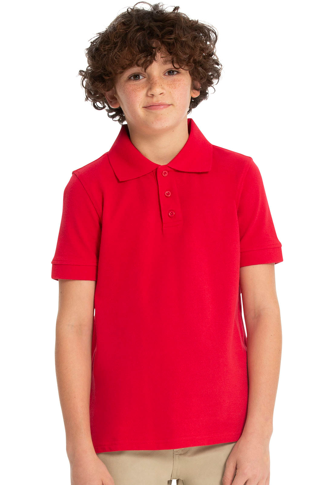 Real School Short Sleeve Pique Polo 68112