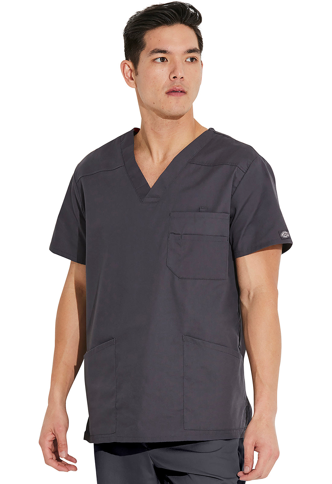 Men’s V-Neck Scrub Top – Dickies EDS Signature 81906