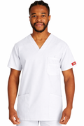 Men’s V-Neck Scrub Top – Dickies EDS Signature 81906