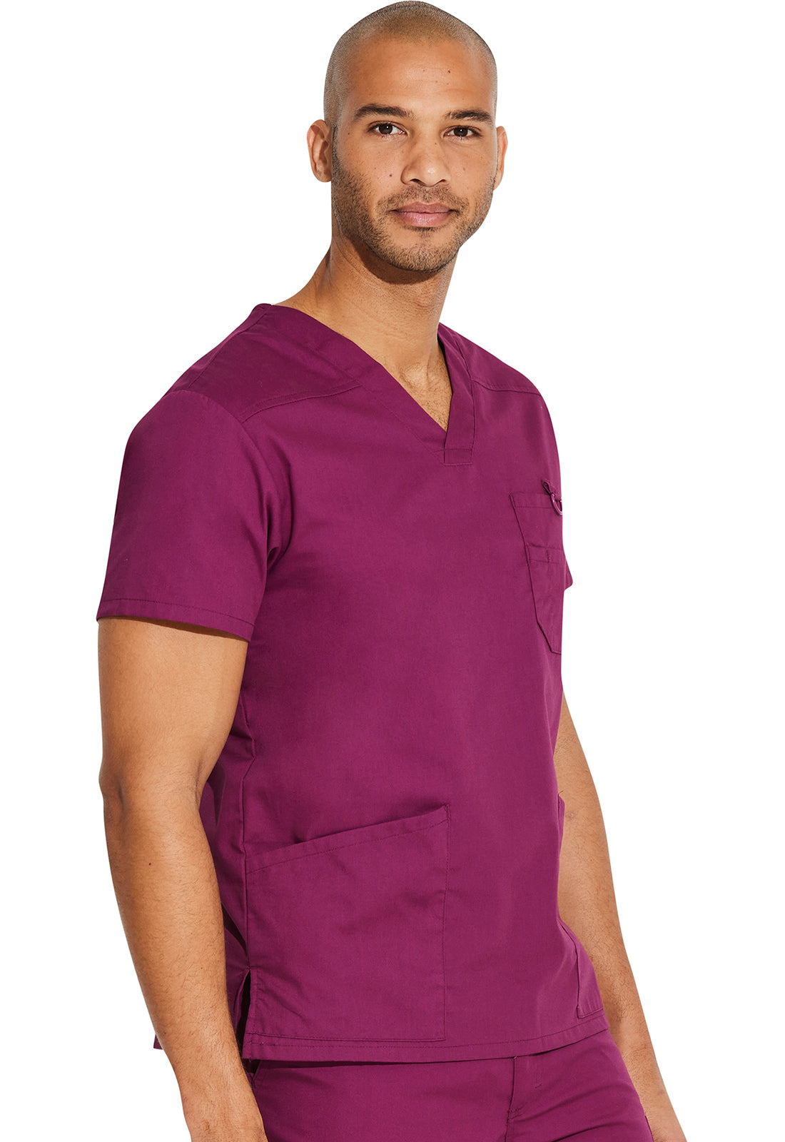 Men’s V-Neck Scrub Top – Dickies EDS Signature 81906