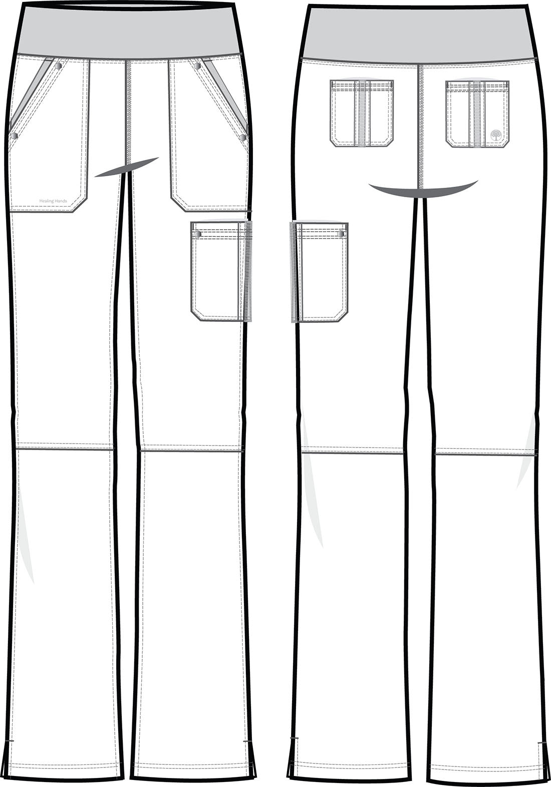 Healing Hands Tori Pants - 9133