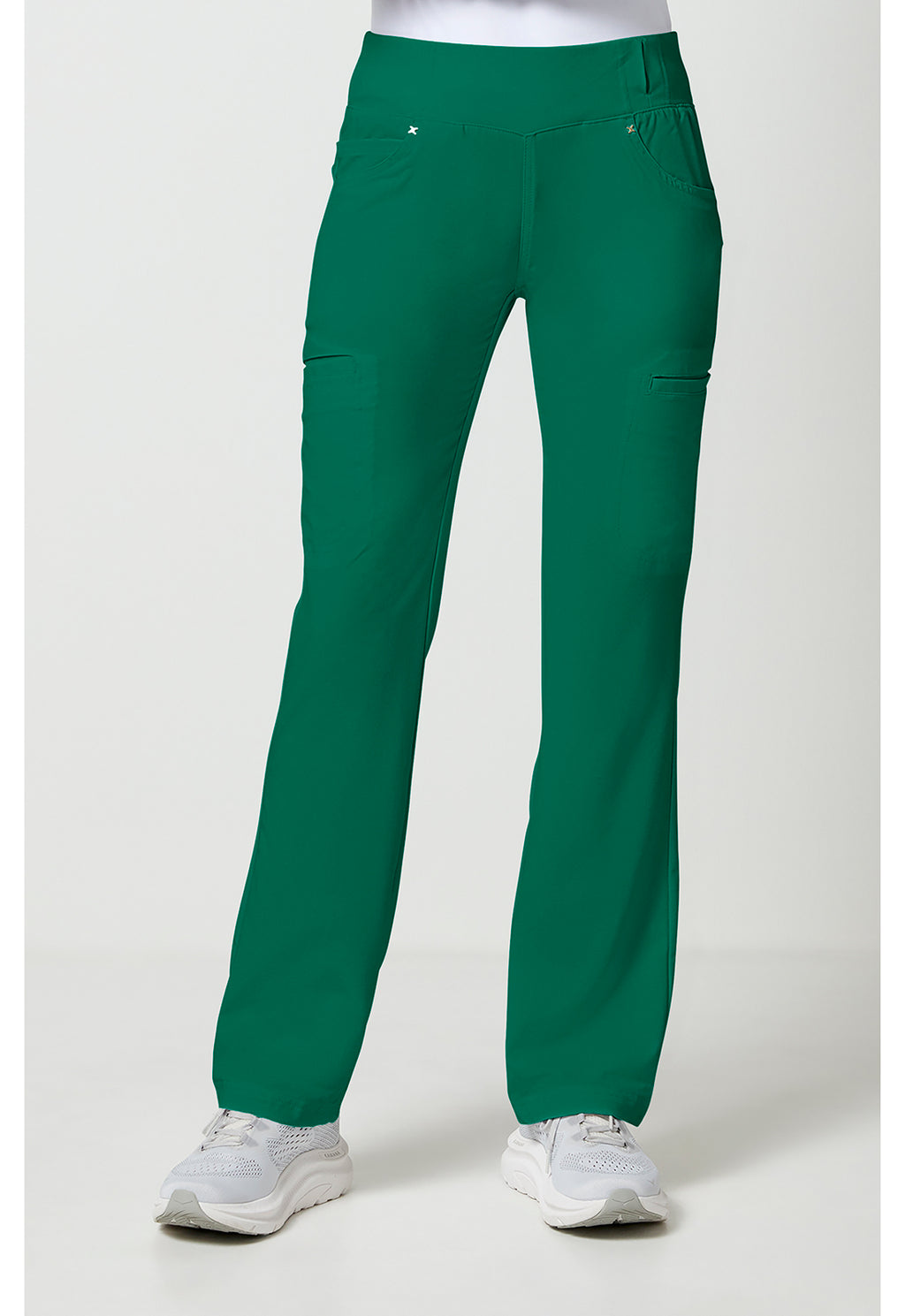 🏥 Cherokee iFlex CK002 Women’s Mid Rise Straight Leg Pull-On Scrub Pant