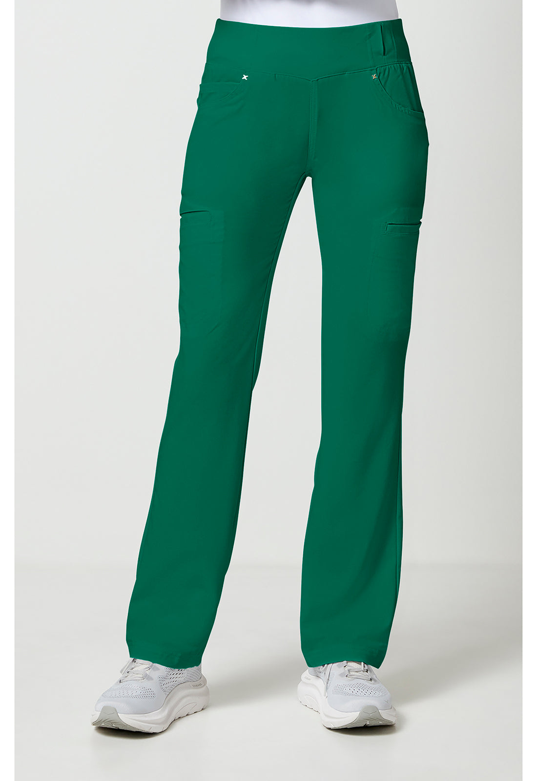 🏥 Cherokee iFlex CK002 Women’s Mid Rise Straight Leg Pull-On Scrub Pant