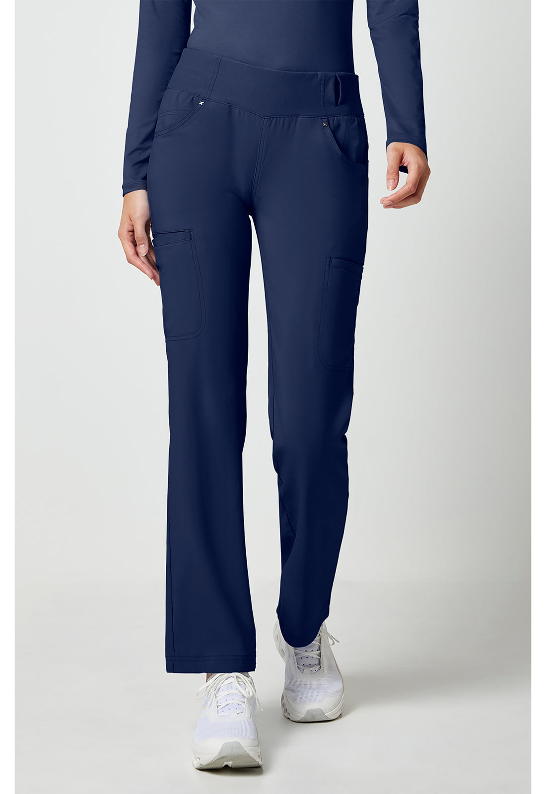 🏥 Cherokee iFlex CK002 Women’s Mid Rise Straight Leg Pull-On Scrub Pant