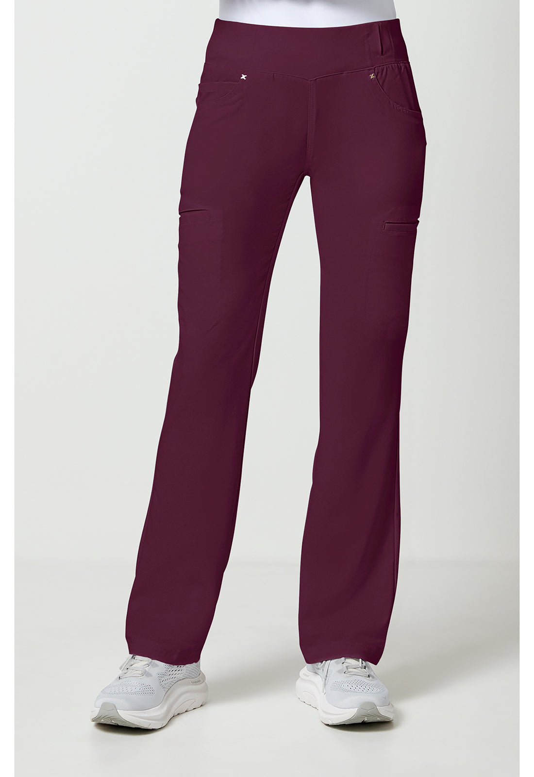 🏥 Cherokee iFlex CK002 Women’s Mid Rise Straight Leg Pull-On Scrub Pant