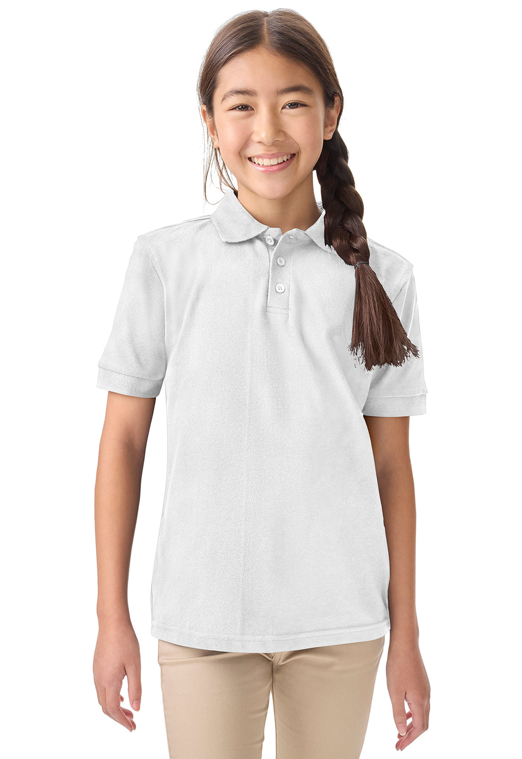 Youth Short Sleeve Pique Polo – Classroom CR832 | Durable School Uniform Shirt