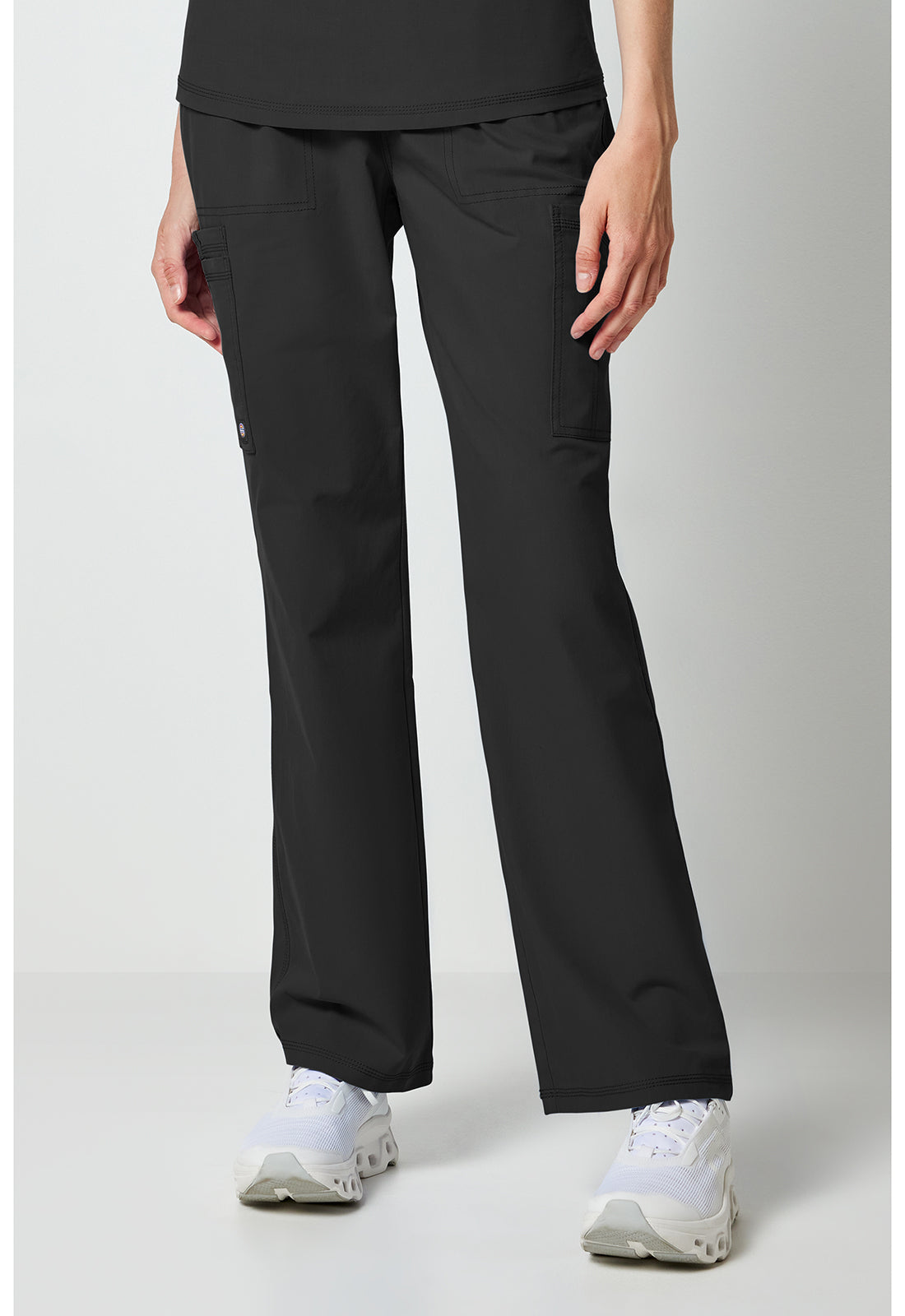 Women’s Mid Rise Cargo Jogger Scrub Pants – DK FORGE DK275 | Modern Fit Medical Joggers
