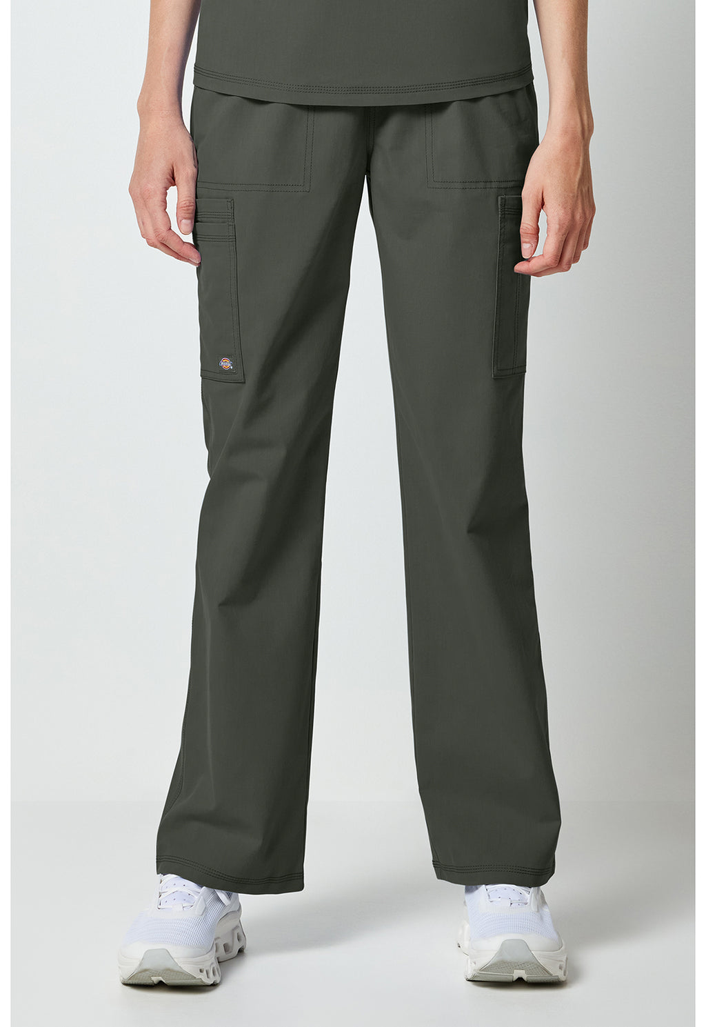 Women’s Mid Rise Cargo Jogger Scrub Pants – DK FORGE DK275 | Modern Fit Medical Joggers