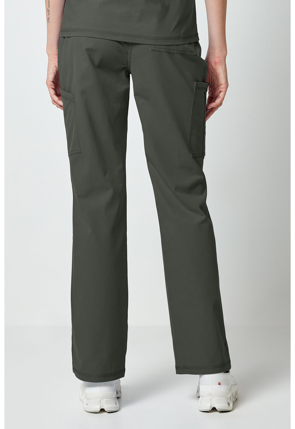Women’s Mid Rise Cargo Jogger Scrub Pants – DK FORGE DK275 | Modern Fit Medical Joggers