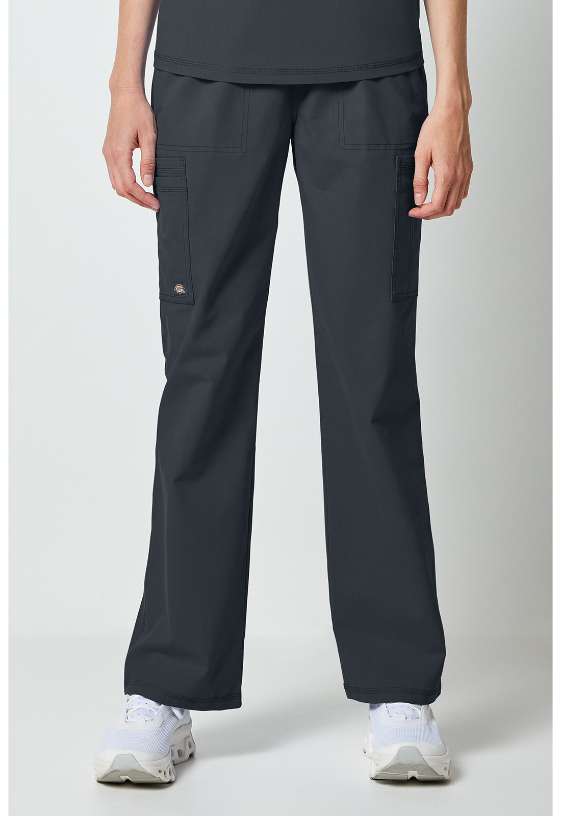 Women’s Mid Rise Cargo Jogger Scrub Pants – DK FORGE DK275 | Modern Fit Medical Joggers