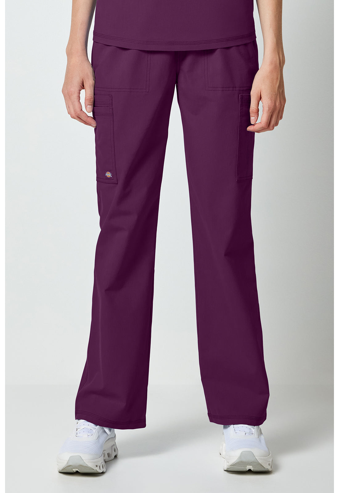 Women’s Mid Rise Cargo Jogger Scrub Pants – DK FORGE DK275 | Modern Fit Medical Joggers