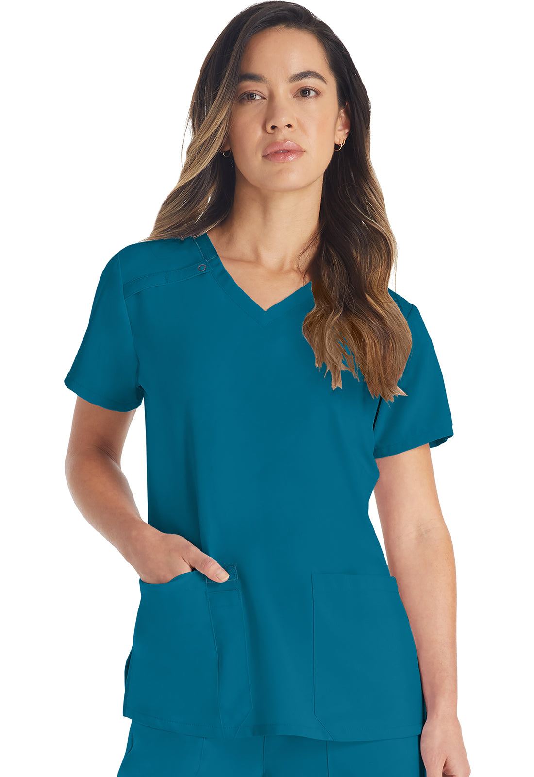 🩺 Dickies EDS Essentials DK615 Women’s V-Neck Scrub Top