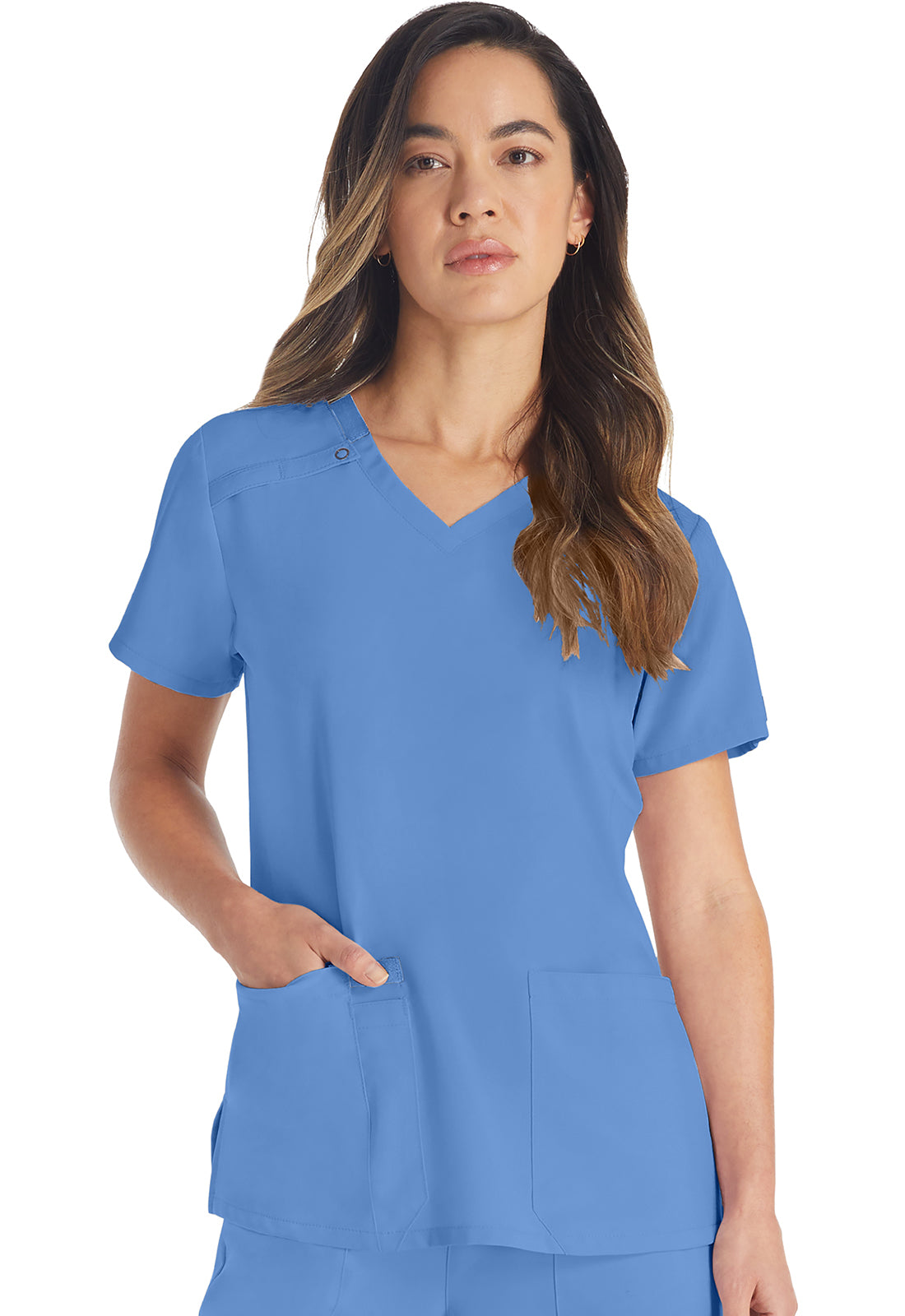 🩺 Dickies EDS Essentials DK615 Women’s V-Neck Scrub Top