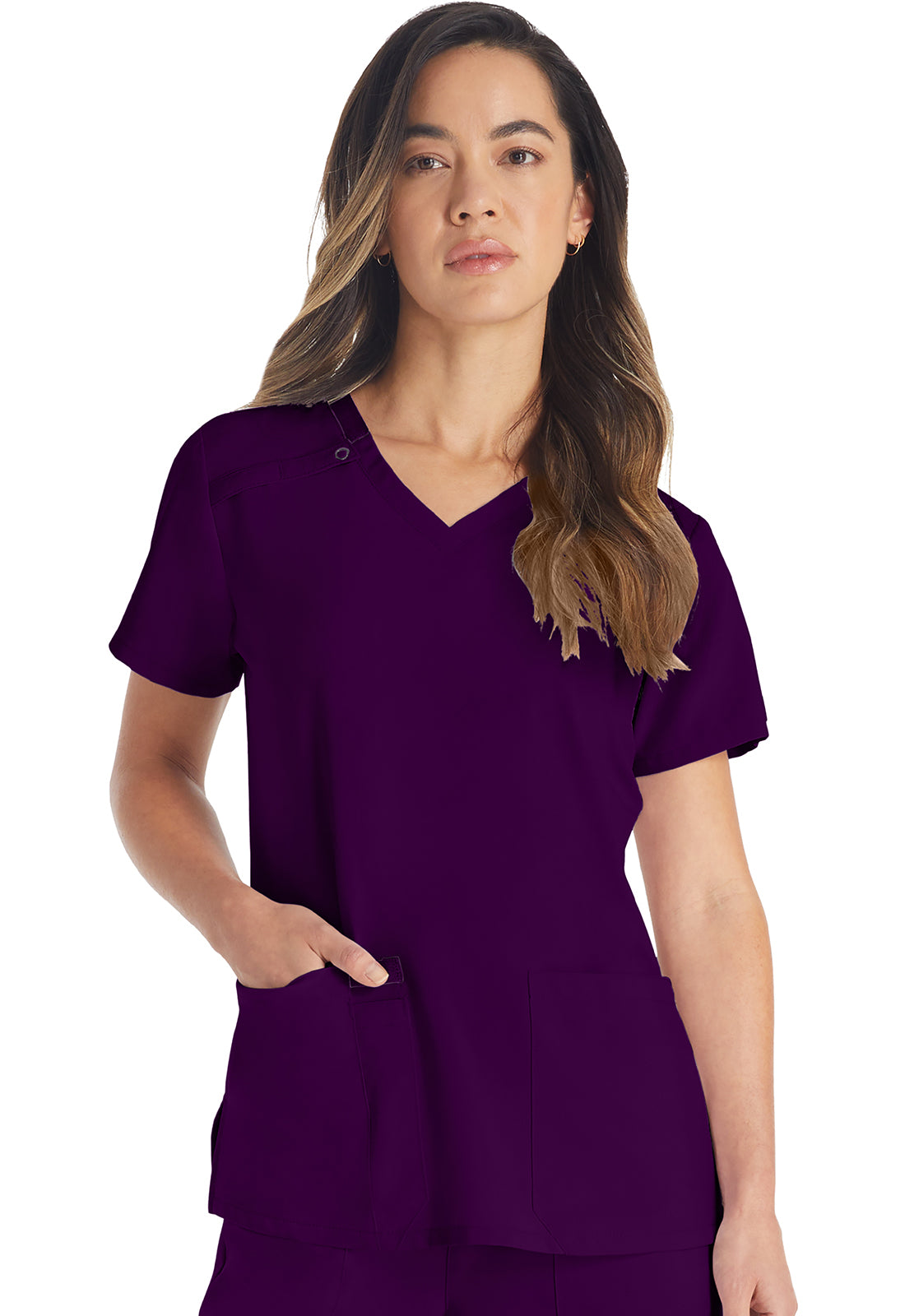 🩺 Dickies EDS Essentials DK615 Women’s V-Neck Scrub Top
