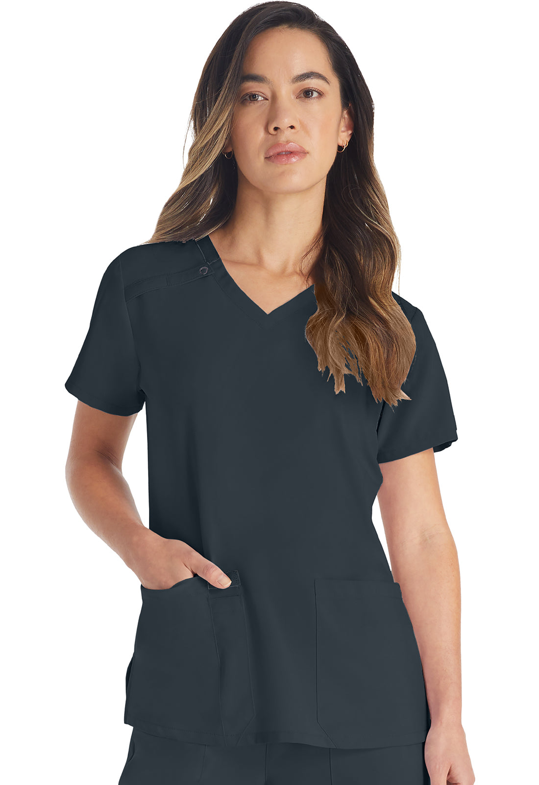 🩺 Dickies EDS Essentials DK615 Women’s V-Neck Scrub Top