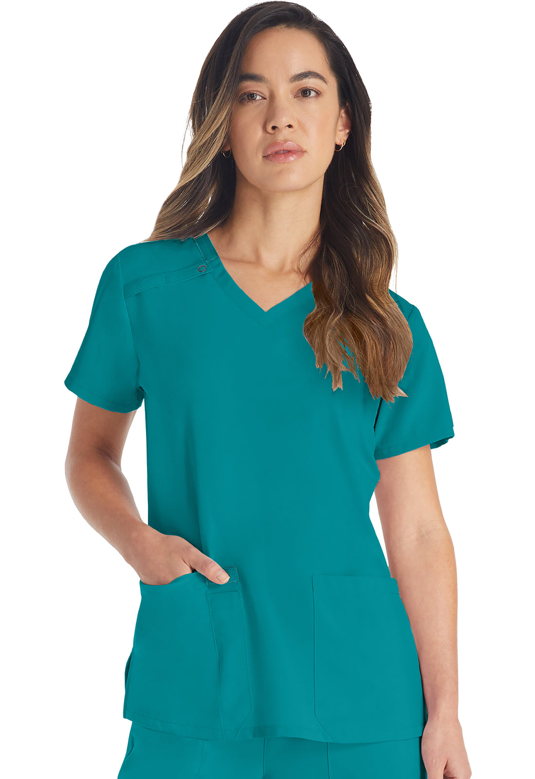 🩺 Dickies EDS Essentials DK615 Women’s V-Neck Scrub Top