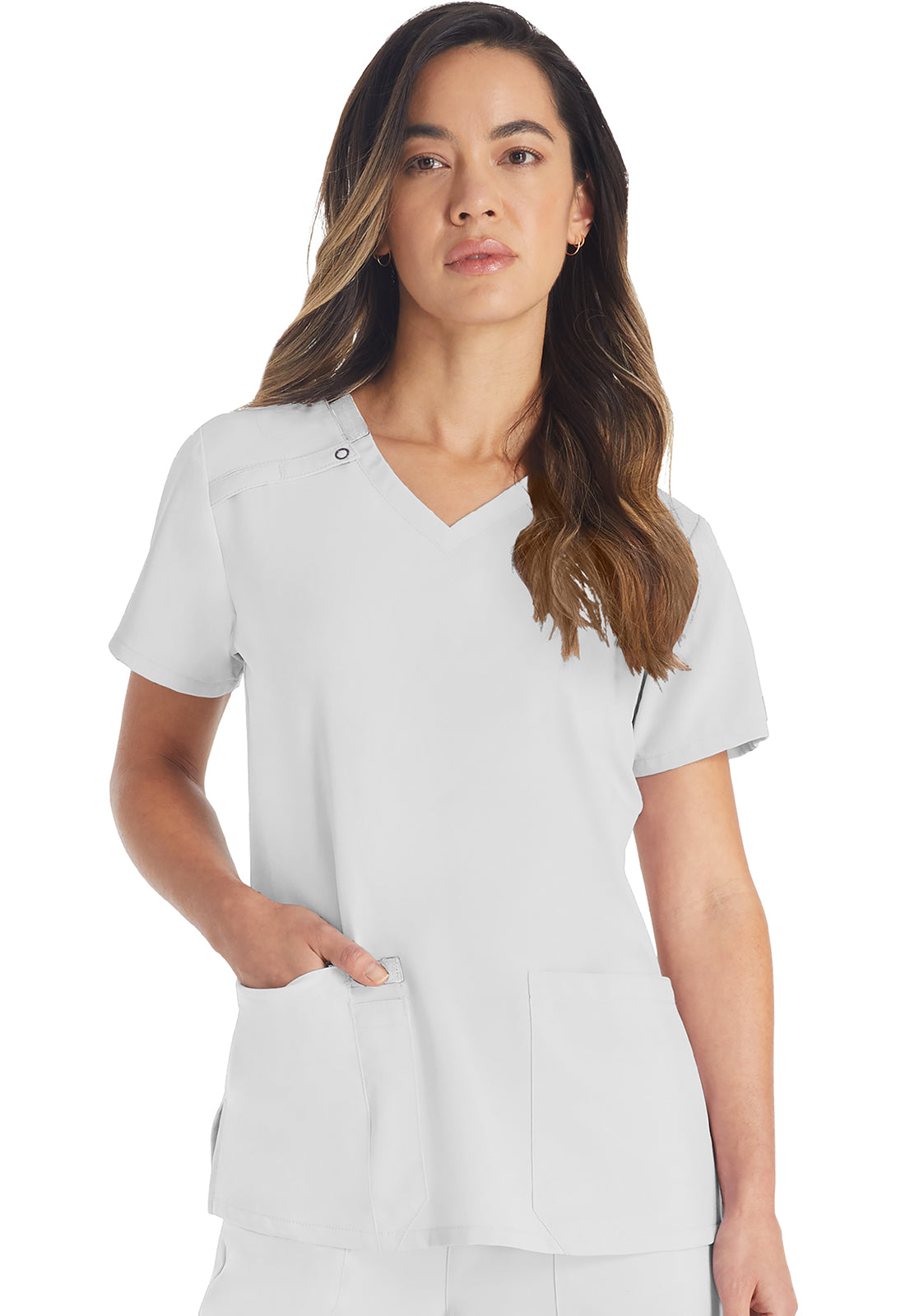 🩺 Dickies EDS Essentials DK615 Women’s V-Neck Scrub Top