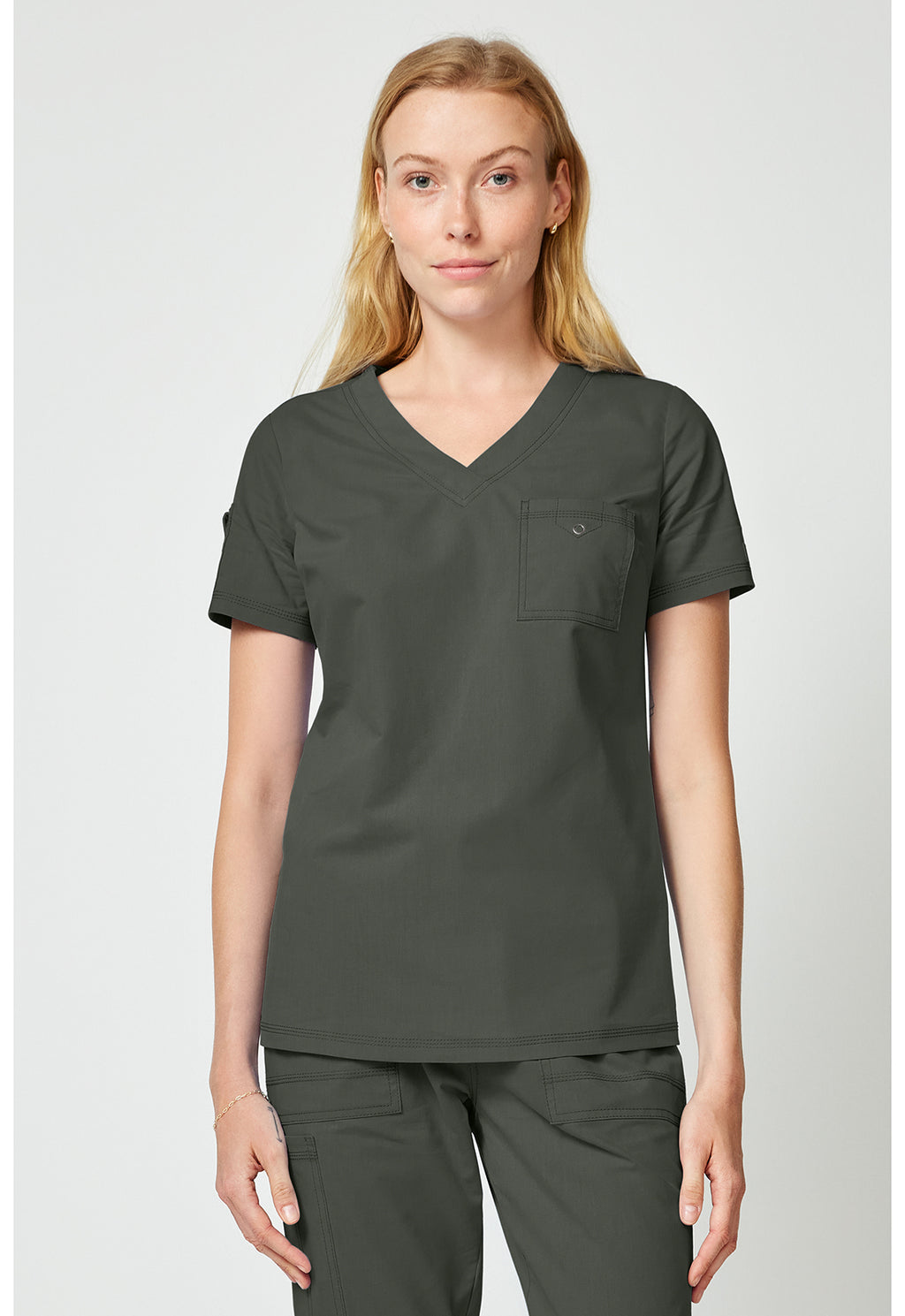 Women’s Tuck-In Scrub Top – DK FORGE DK857