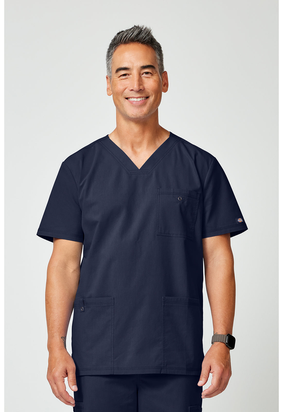 Men’s V-Neck Scrub Top – DK FORGE DK859