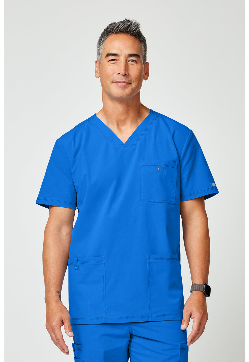 Men’s V-Neck Scrub Top – DK FORGE DK859