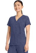 Healing Hands HH Quest HH751 Women’s 3-Pocket Y-Neck Scrub Top 🩺
