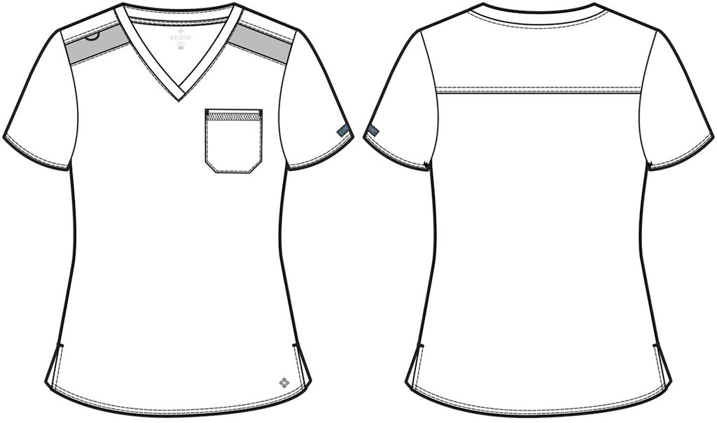 MED COUTURE V-Neck Tuck In MC7448