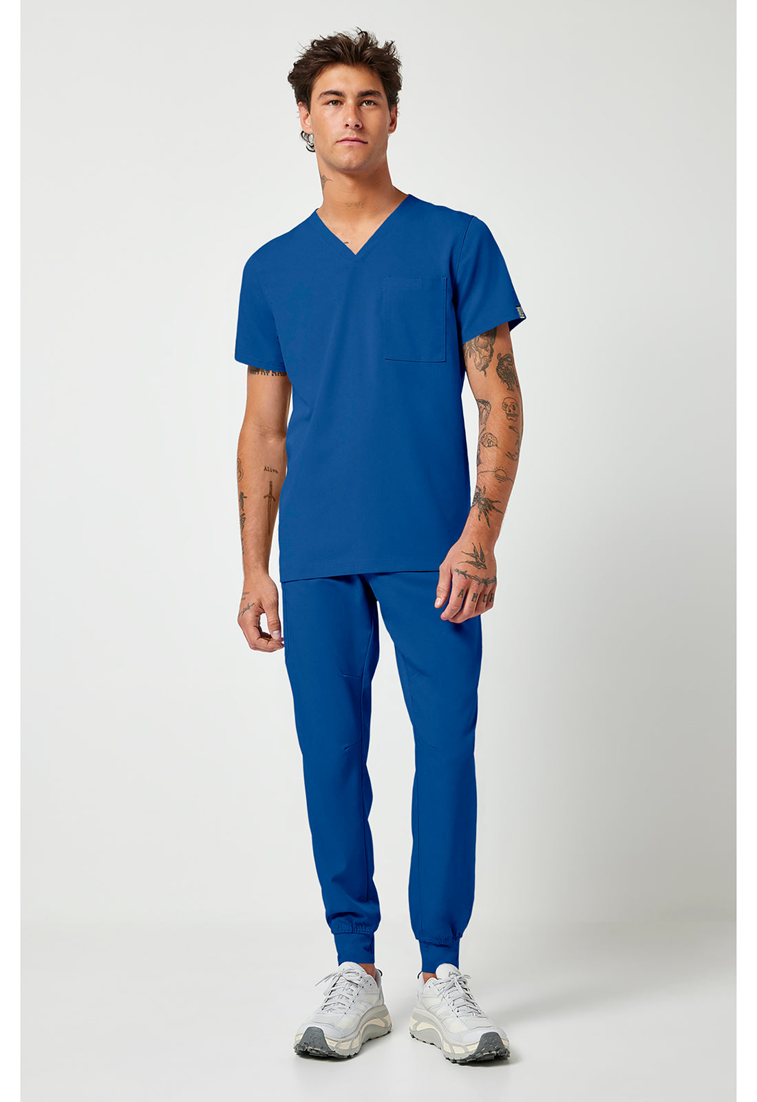 Med Couture MC Rothwear Touch - Cadence V Neck One Pocket Stretch Top - MC7478 🏥