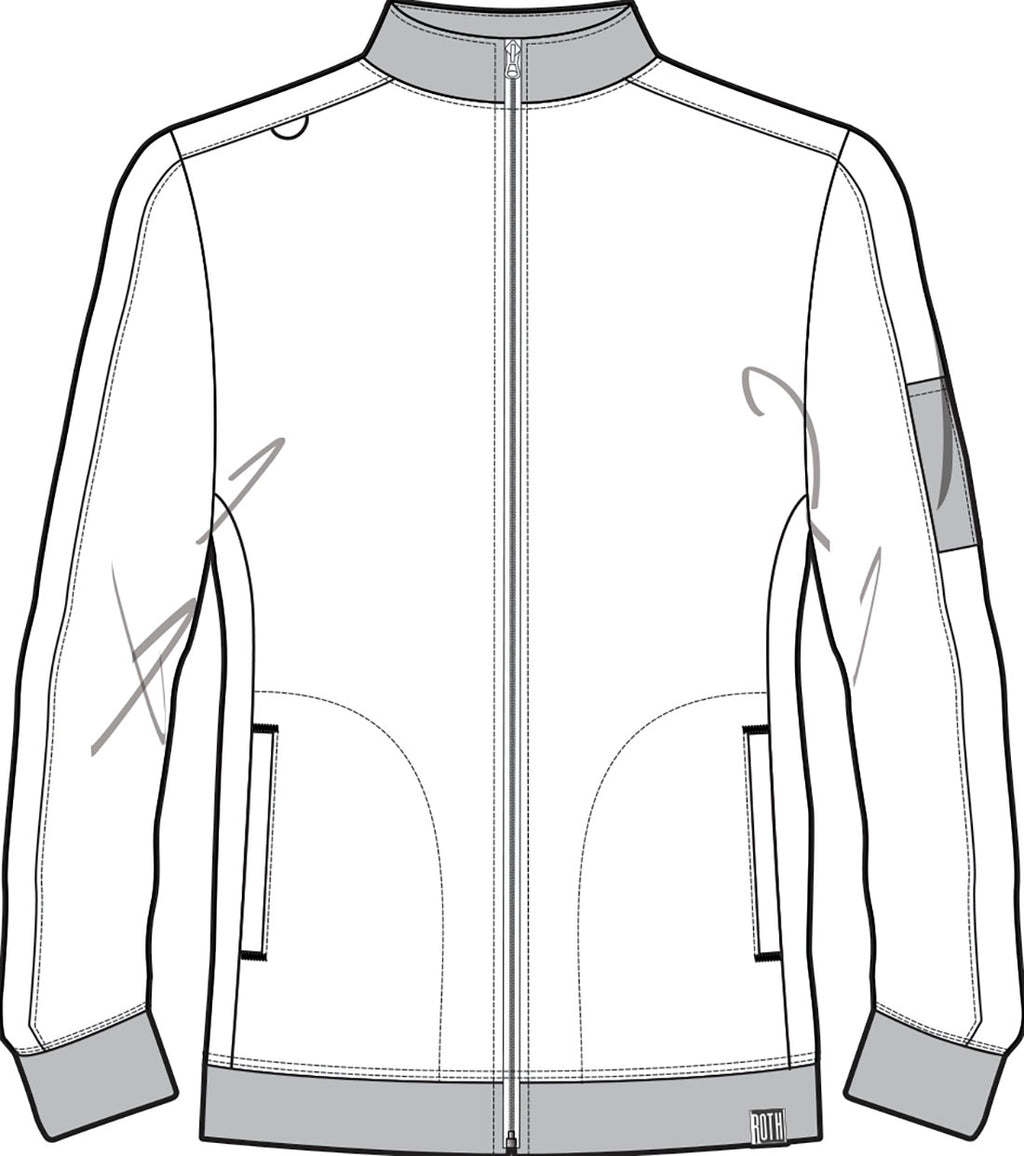 🩺 Med Couture MC7678 Touch Men’s Zip Front Scrub Jacket