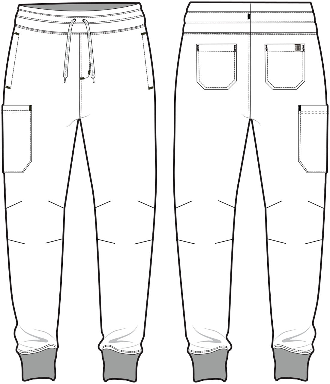 Med Couture MC7777 Men’s Jogger Stretch Scrub Pant  🏥
