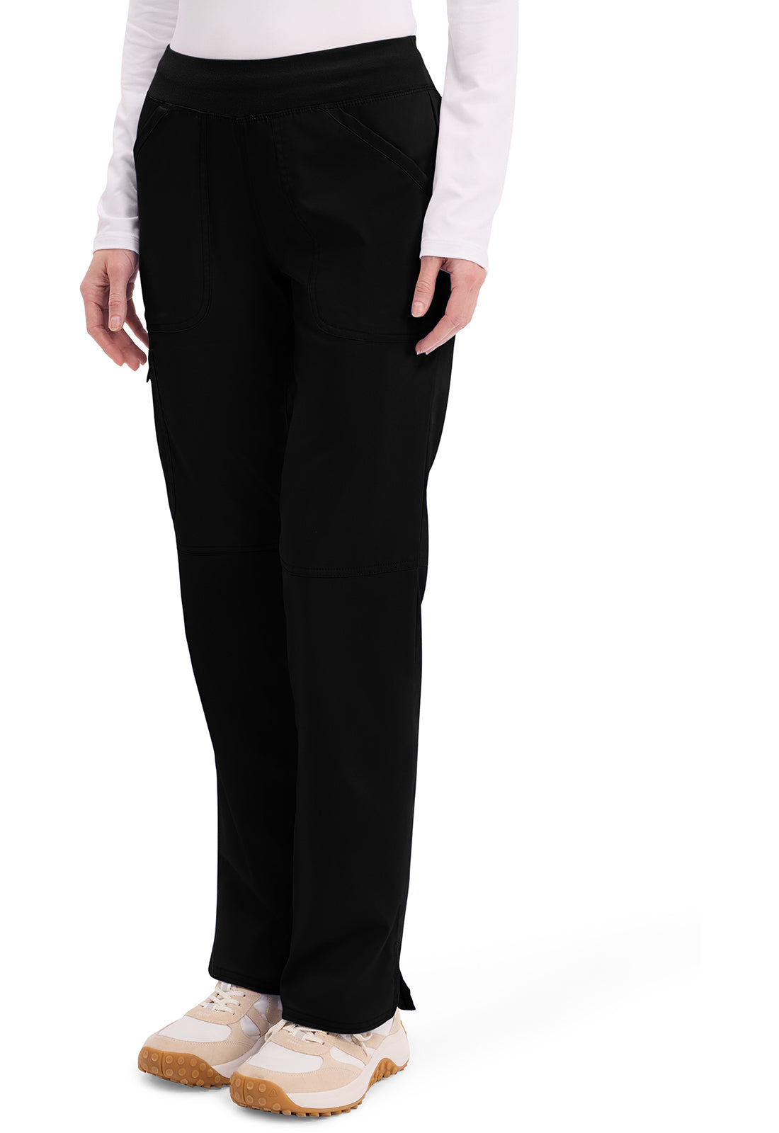 Cherokee Straight Leg Pull On Pant WW110