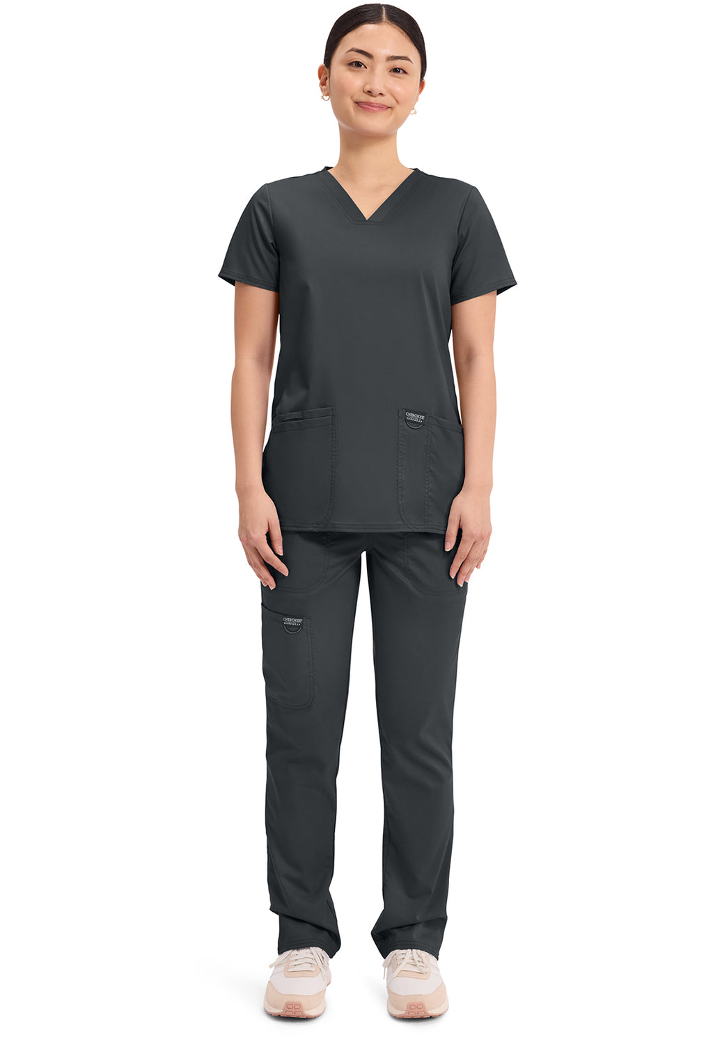 Cherokee WW Revolution V-Neck Top WW620