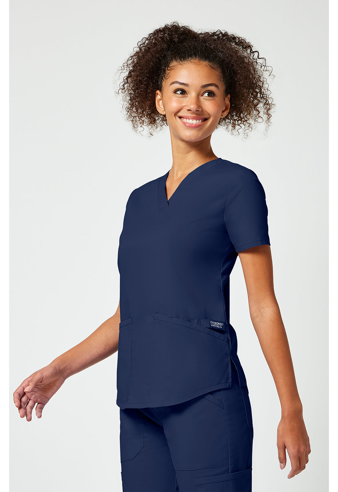🩺 Cherokee Workwear Professionals WW665 Women’s V-Neck Scrub Top