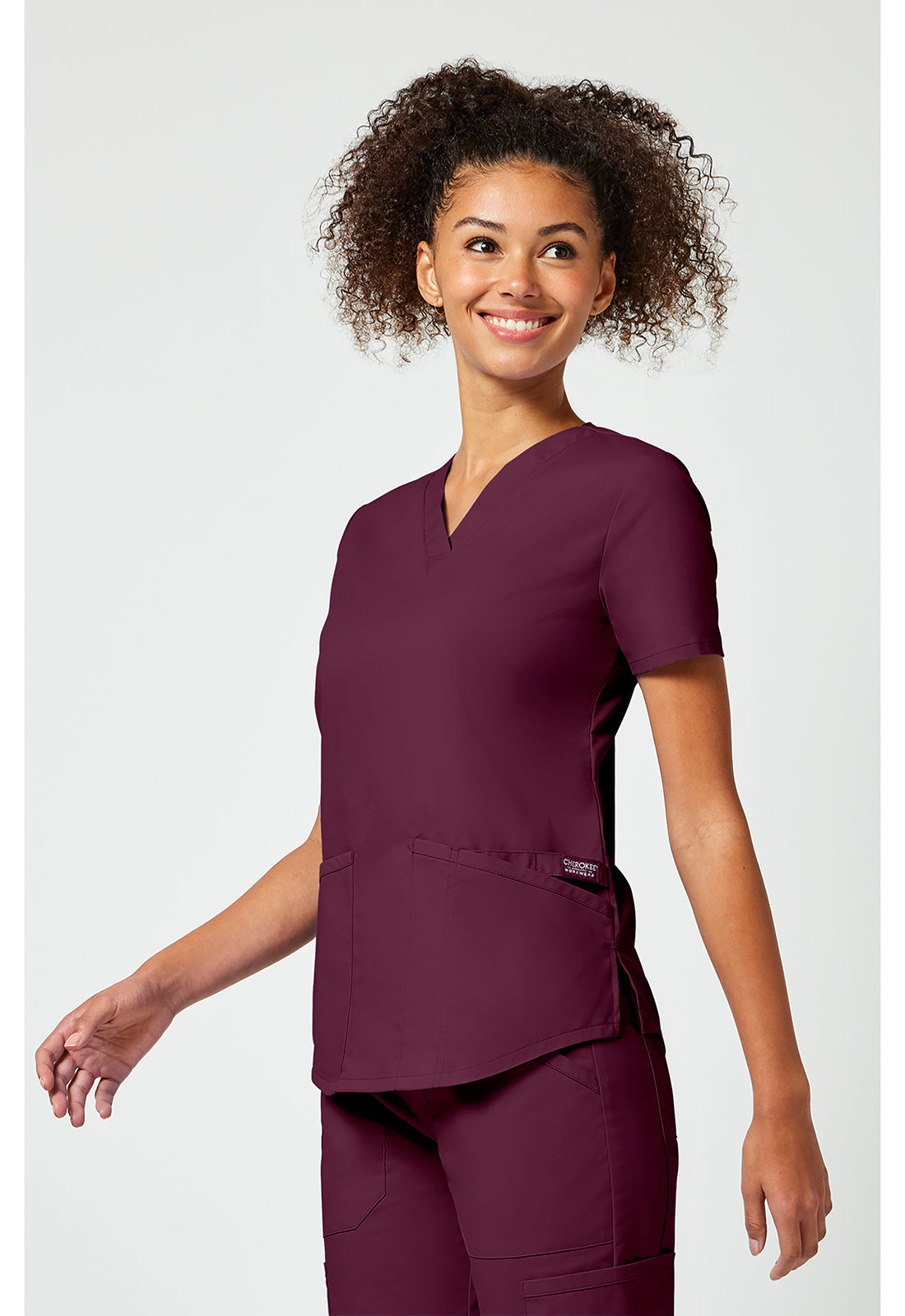 🩺 Cherokee Workwear Professionals WW665 Women’s V-Neck Scrub Top