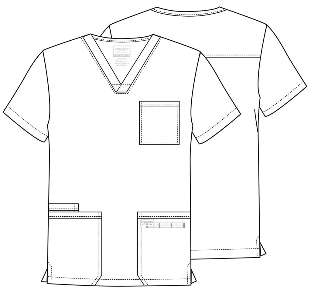 Men's V Neck Top WW695